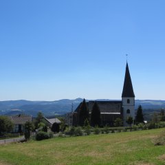 Kirchturmspitze von Reifferscheid 